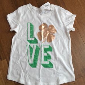 Toddler shamrock T-shirt 4t